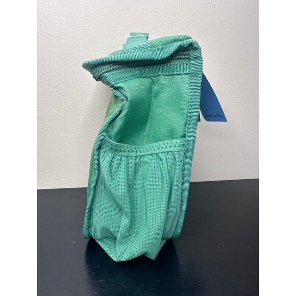 Embark Green Upright Zipper Close Lunch Bag New - Picture 4 of 12